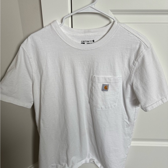 Carhartt Tops - Carhartt White Loose Fit Large Tee